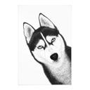 Póster de tela Husky siberiano - retrato de perro - Korenkova
