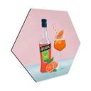 Hexagon Dibond Aperol - Lizde