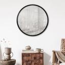 Poster planten in wit in modern ontwerp - Ms Tiff - Rond