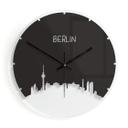 Horloge murale en verre - Skyline Berlin