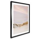 Póster Zwart - Paisaje de dunas en Ameland