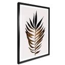 Plakat - Kubistika - Golden Leaf