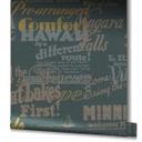 Grafisk tapet, non-woven tapet Novamur Yvi sort