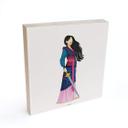 Billede af træ til at sætte op - Tohmé - Mulan - 15x15 cm