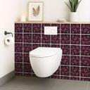 Azulejos Adhesivos Fredriksson - Zafiro violeta - Lote de 12