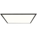 LED Deckenleuchte Constantin, schwarz, 59,5 x 59,5 cm, LED Panel, Warmweiß