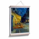 Póster van Gogh - Terraza del café al atardecer