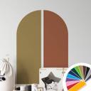 Wallsticker Halvbuer (sæt med 2) - brede