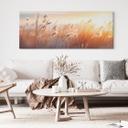 Lienzo Hierba de las dunas al sol del atardecer - Treechild - Panorama