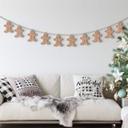 Décoration en bois MDF Bonhomme en pain d'épices