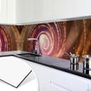 Revêtement pour cuisine - Alu-Dibond - Effet de lumière 04