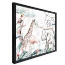 Póster Kvilis - Amigos animales en la selva
