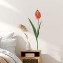 Muursticker Rode Tulp