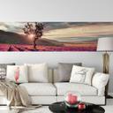 Papier peint photo - Fleurs de lavande en Provence - Format Panorama (48x260 cm)