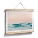 Póster Mar azul y cielo rosa en Grecia - Sisi & Seb