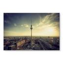 Akrylbillede Berlin TV-tårnet i panorama format