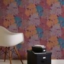 Architects Paper Floral Impression - Papier peint intissé de forêt, violet