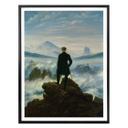 Póster Friedrich - El vagabundo sobre el mar de niebla