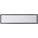 Deckenleuchte Clara, schwarz, 100 x 25 cm, Metall LED Deckenleuchte, dimmbar