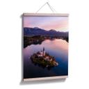 Póster Colombo - Lago Bled en Eslovenia
