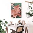 Tableau sur verre Goed Blauw - Golden Panther