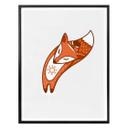 Affiche - Yoga-renard 01