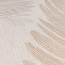 Palmebladstapet beige sand - tropisk bladmotiv på ikke-vævet tapet