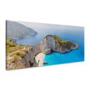 Lienzo Colombo - El naufragio en Zakynthos - Panorama