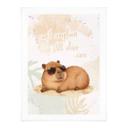 Plakat Cool Capybara - siger stadig i live