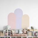 Wall Sticker Rund bue smal rosé