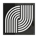Separador de ambientes, pared divisoria Muestra arco iris - decoración acrílica