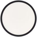 Aufbaupaneel Claire, schwarz, Ø 29,4 cm, Innenleuchte, Neutralweiß