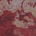 Ikke-vævet tapet Davide Ornament Red Metallic - Maison Du Temps Neoklassisk stue gang køkken