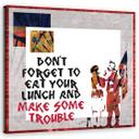 Canvasbillede, Banksy søn punker og mor
