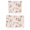 Fototapet Boho-illustration med blomster og frugter - UN Designs