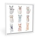 Wanddecoratie Loske – Cat Family