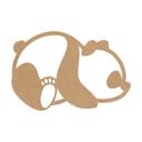 Habitación infantil MDF - Decoración en madera naturaleza - Panda