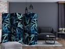Screen room divider - Vildmark om natten, 3-delt