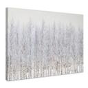 Lienzo Bosque de abedules en invierno - EMELIEmaria