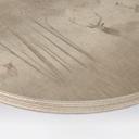 Houten Wanddecoratie hert in het nevelwoud - Ms Tiff - Rond