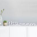 Lettres décoratives - Willkommen