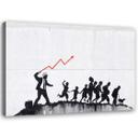 Canvasbillede, Banksy økonomisk politik