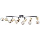 Spotrohr Karl, gold, 14,5 x 76,5 cm, Metall Lampe