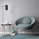 Moderne PVC-frit non-woven tapet i grå