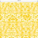 Møbelfolie, dekorativ folie - kan tørres af - Triangles 01 - Gul