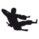 Muursticker Martial Arts 02