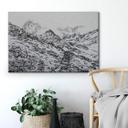 Tableau en alu-Dibond effet argenté Sparshott - La course en montagne