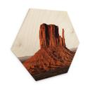 Houten Wanddecoratie in Monument Valley - Hugonnard