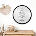 Plakat Yoga - Lotus - Rund