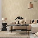 Træ-effekt tapet i beige - moderne ikke-vævet tapet med en naturlig struktur